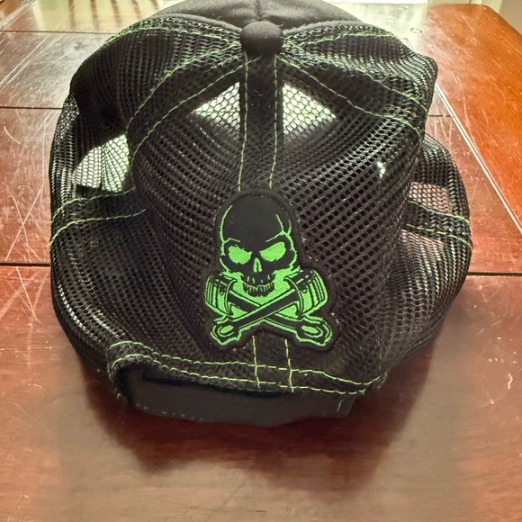 Grave Digger Black Trucker Hat - Picture 3 of 5